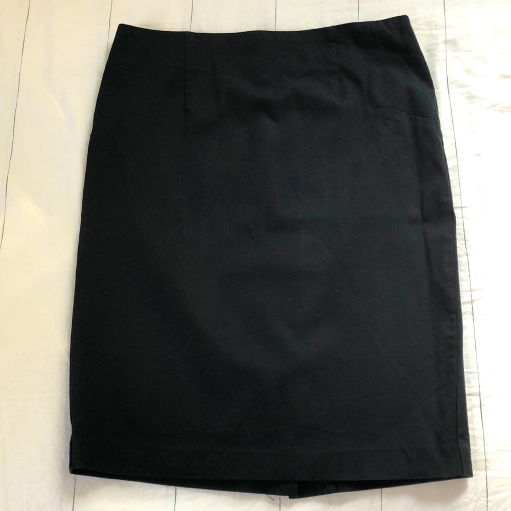 Metaphor Black Pencil Skirt